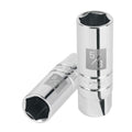 Truper 13655 / D-5220-50 - 5/8" 6-Point Spark Plug Socket, 3/8" Drive