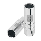Truper 13655 / D-5220-50 - 5/8" 6-Point Spark Plug Socket, 3/8" Drive