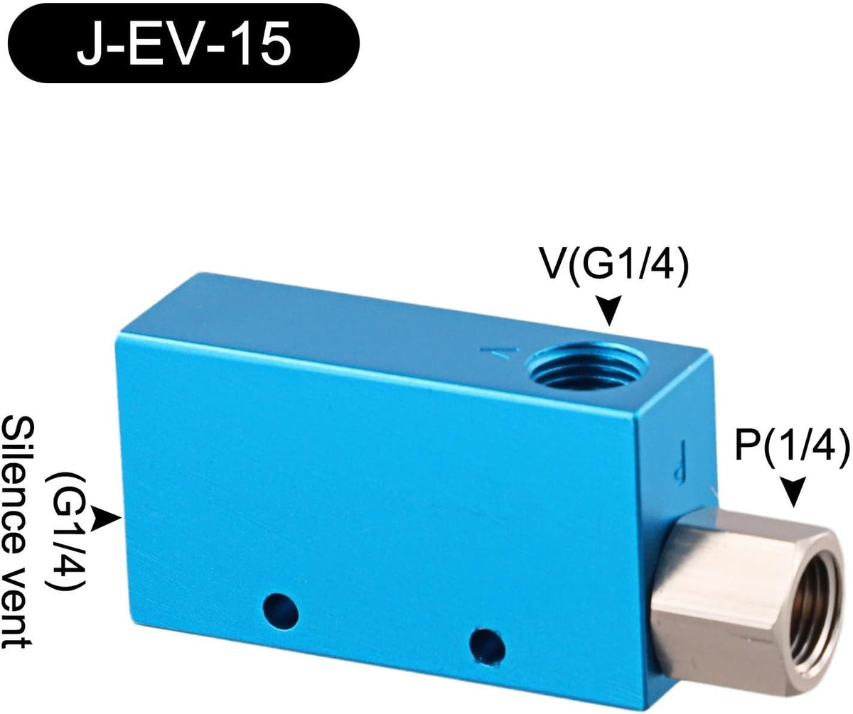 Negative Pressure Pneumatic Vacuum Generator, Aluminum Alloy