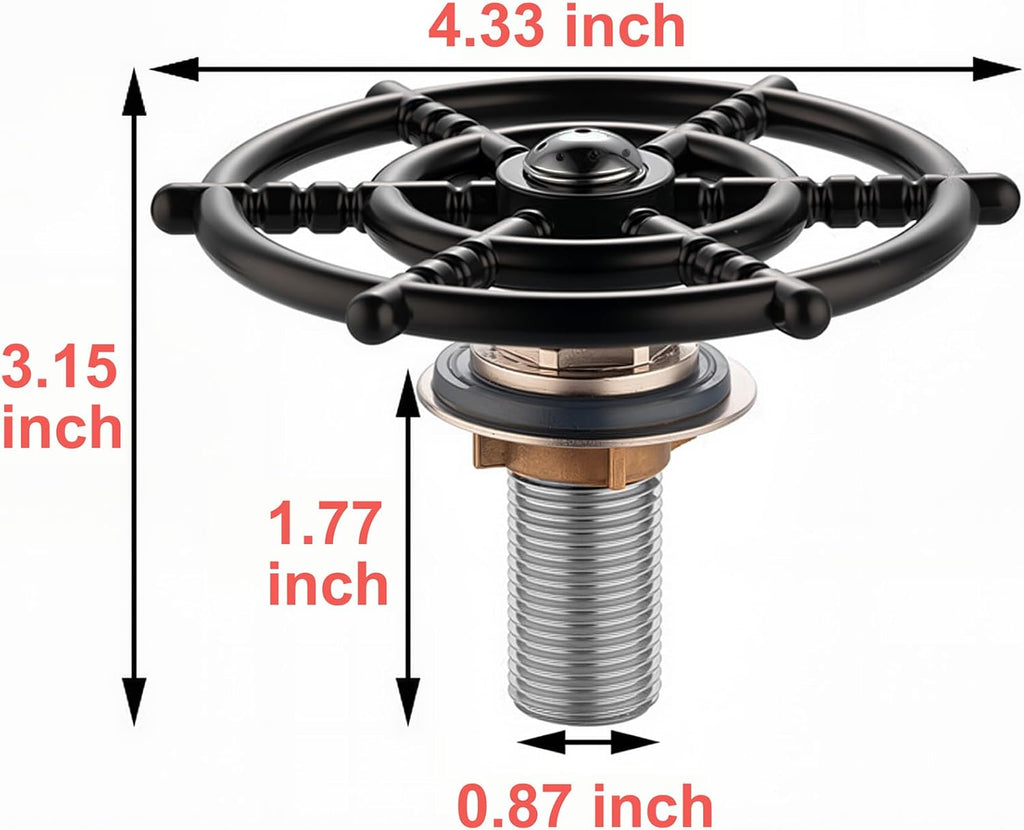 Glass Cup Rinser for Kitchen Sink - Tensso Automatic Bottle Washer