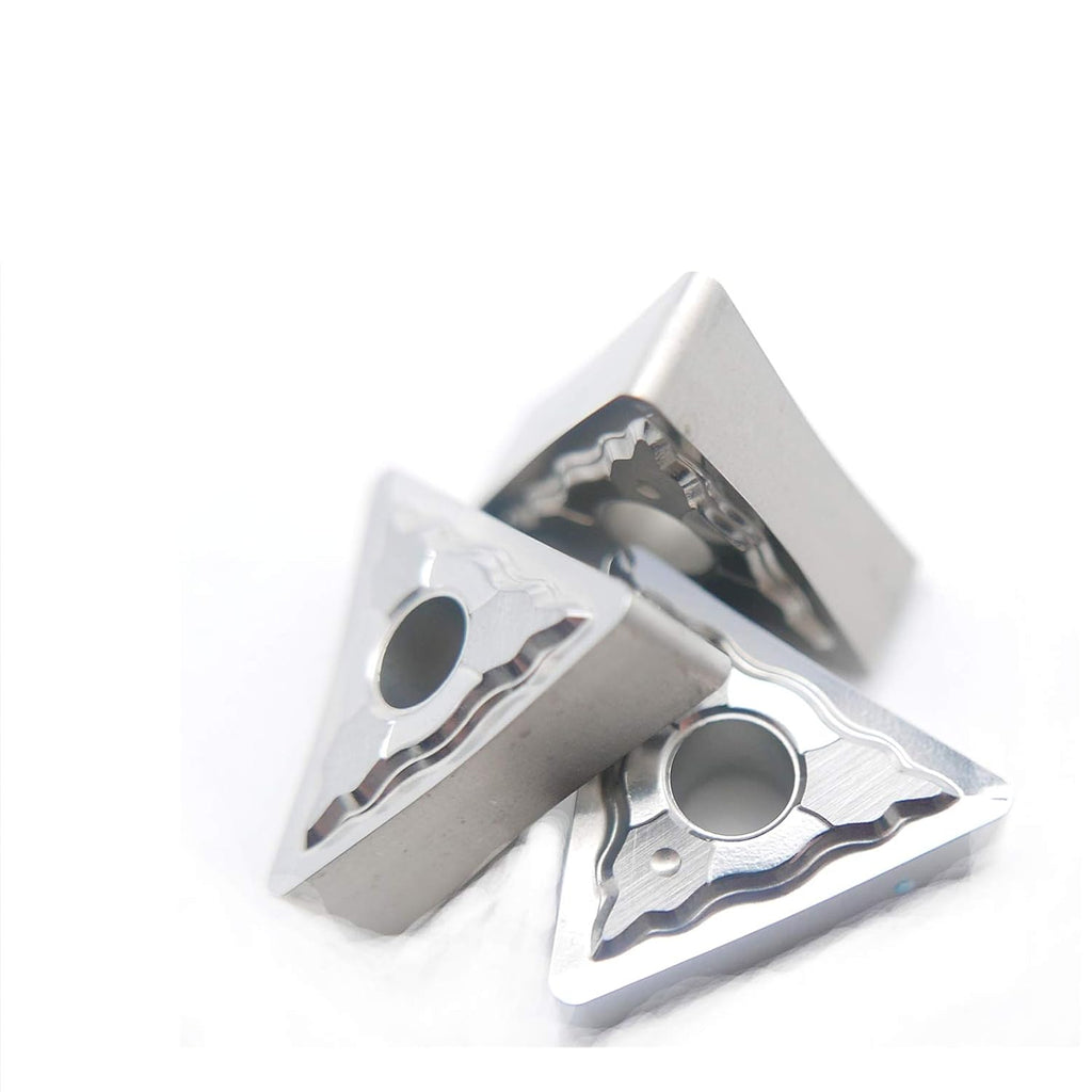 Carbide Inserts for Aluminum TNMG332 / TNMG160408 for Turning Cutting Tools 10 PCS