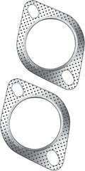 Strongthium 2PCS 2.5“ Exhaust Gasket 2 Bolt