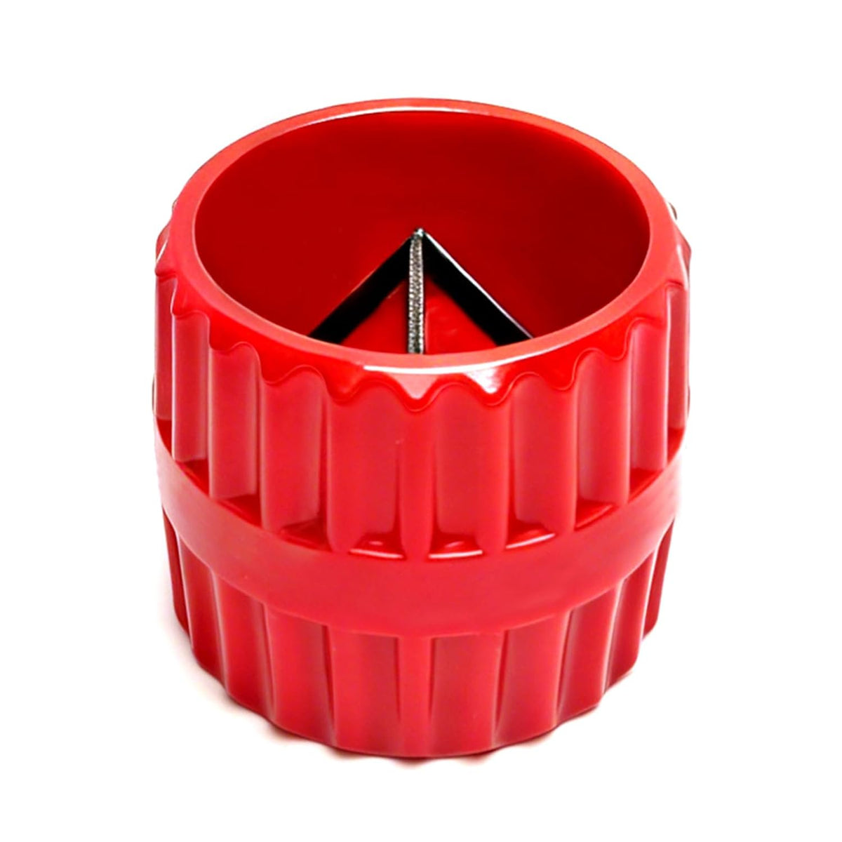 Copper Pipe Deburring Tool 6-Blade Pipe Reamer 3/16" to 1-1/2" | for Copper, PVC, PPR, Brass & Aluminum Pipes