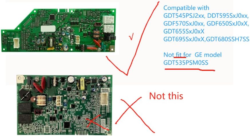 WD21X24901 Dishwasher Control Board compatible with GE dishwashers