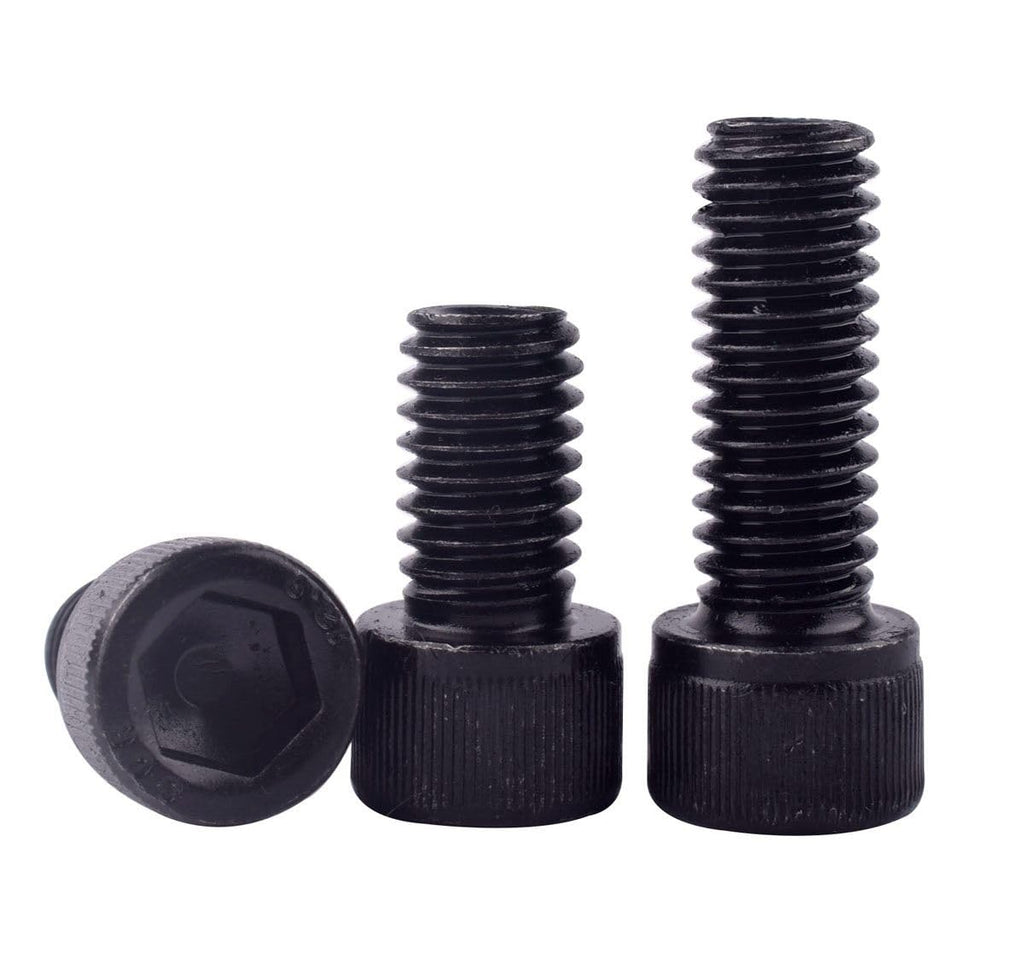 30Pcs #8-32 x 3/4" Socket Head Cap Screws Bolts, 12.9 Grade Alloy Steel Black Oxide Finish, Allen Hex Drive, UNC Coarse Full Thread