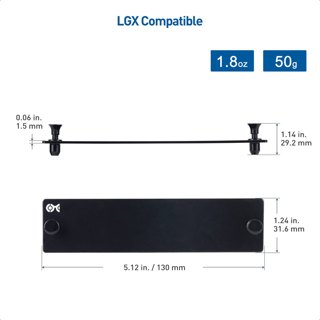 2-Pack LGX Blanking Adapter Panel Cover Plate