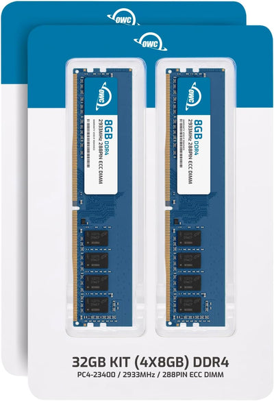 OWC 32GB (4x8GB) DDR4 3200MHz ECC UDIMM 288-pin Memory RAM