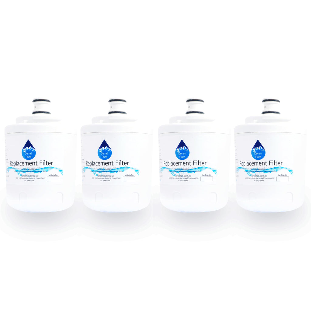 4-Pack Replacement for MZD2766GES Refrigerator Water Filter