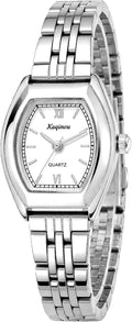 Elegant Tonneau Women's Vintage Gold Bracelet Watch Roman Dial | Timeless vintage tonneau design with an elegant