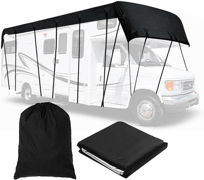 Rv Covers 210D Oxford Cloth Camper Cover Waterproof Foldable Storage, Easy to Clean Popup Camper Covers Travel