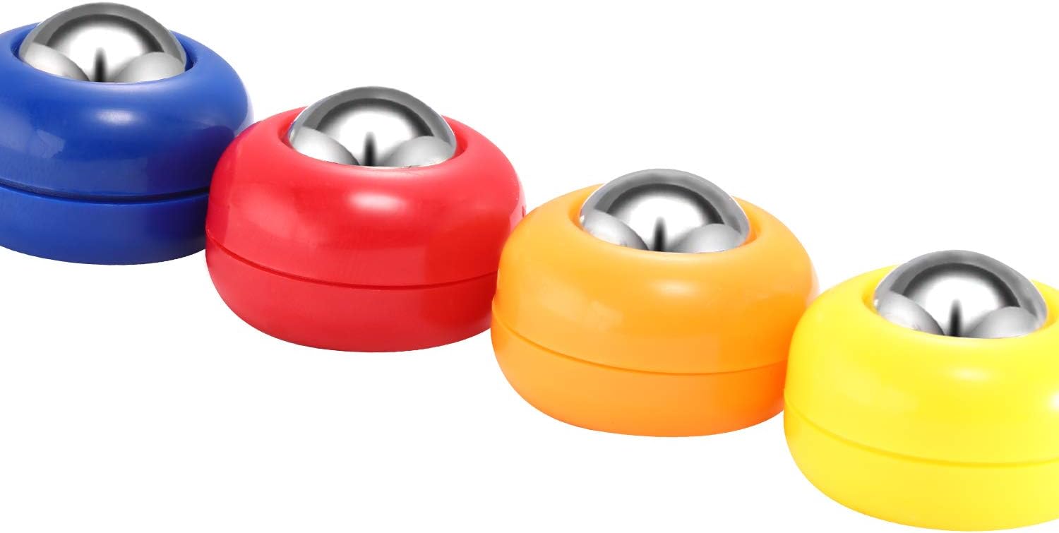 Mini Shuffleboard Replacement Puck Tabletop Equipment Rollers Set Shuffleboard Curling Accessories