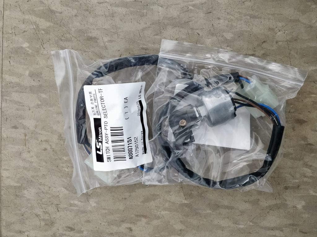 Rotary Switch Assy-PTO Selector TRG750, Black, Manual Operation