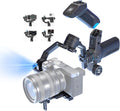 Feiyu SCORP Mini 3 Pro Camera Gimbal Stabilizer for Canon/Sony/Nikon/iPhone | Built-in AI Tracking , 4.4lb Payload