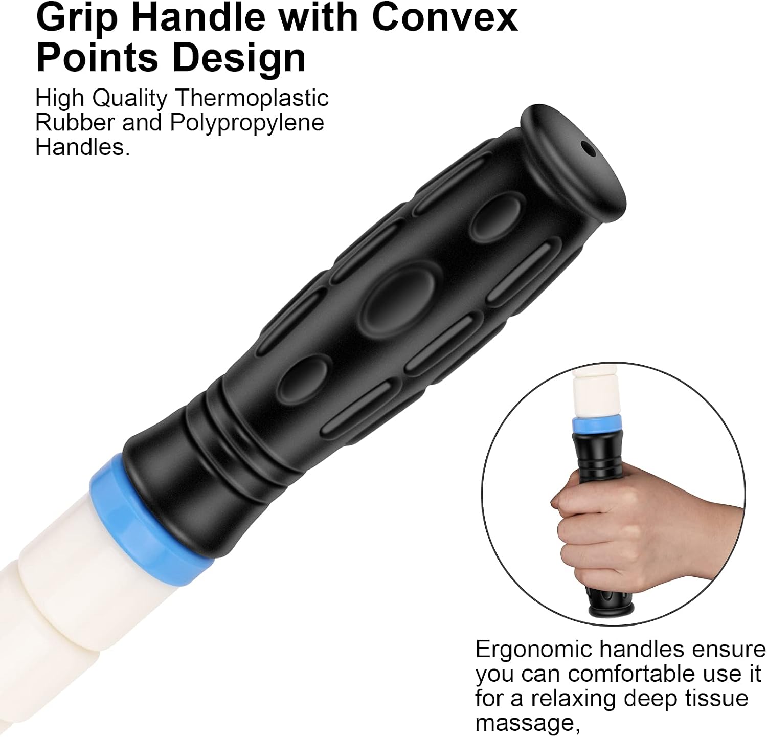 Premium Muscle Roller the Ultimate Massage Roller Stick 17 Inches Recommended By Physical Therapists Promotes