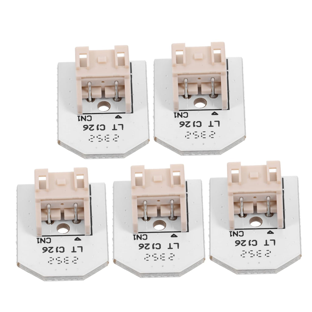 Hohopeti 5pcs Led Refrigerator Light Bulb Replacement Compatible Models High Efficiency Easy to Install Appliance Light Accessory