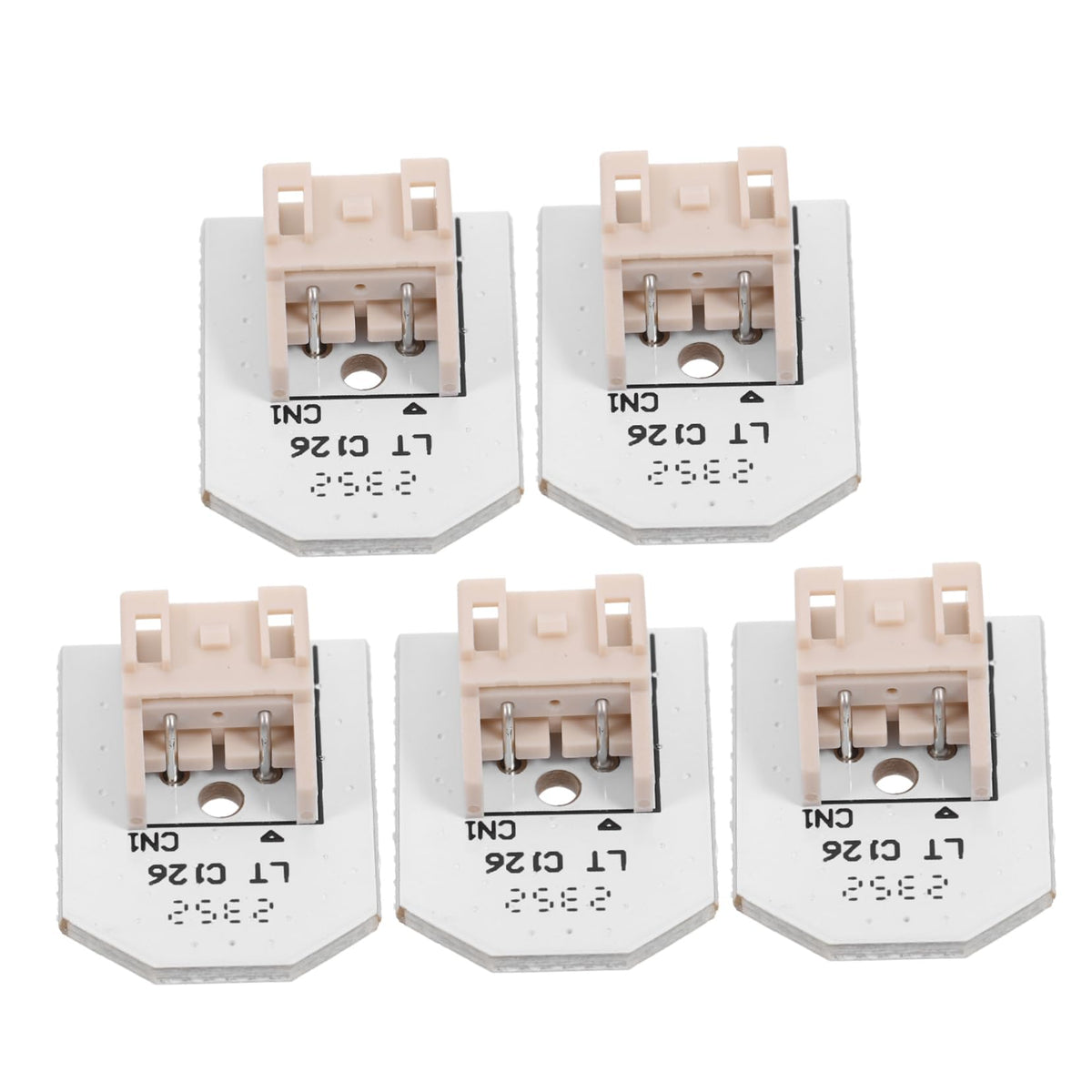 Hohopeti 5pcs Led Refrigerator Light Bulb Replacement Compatible Models High Efficiency Easy to Install Appliance Light Accessory