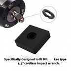 TALSWIF (12 Sets 1/2" Impact Friction Ring Retaining Ring Clip with O-Ring