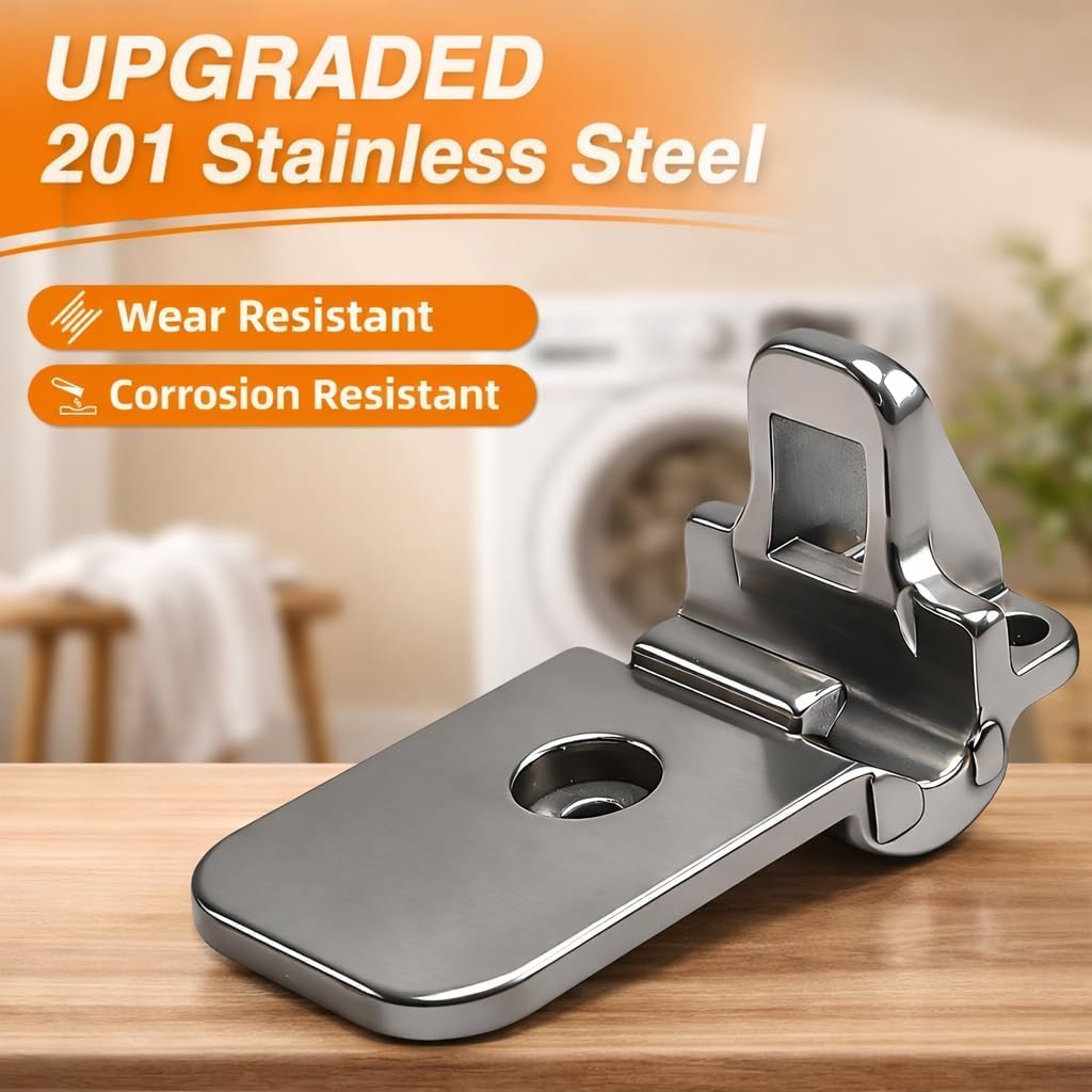 Stainless Steel Dryer Door Hinge Replace MEF62782201 AP5978786