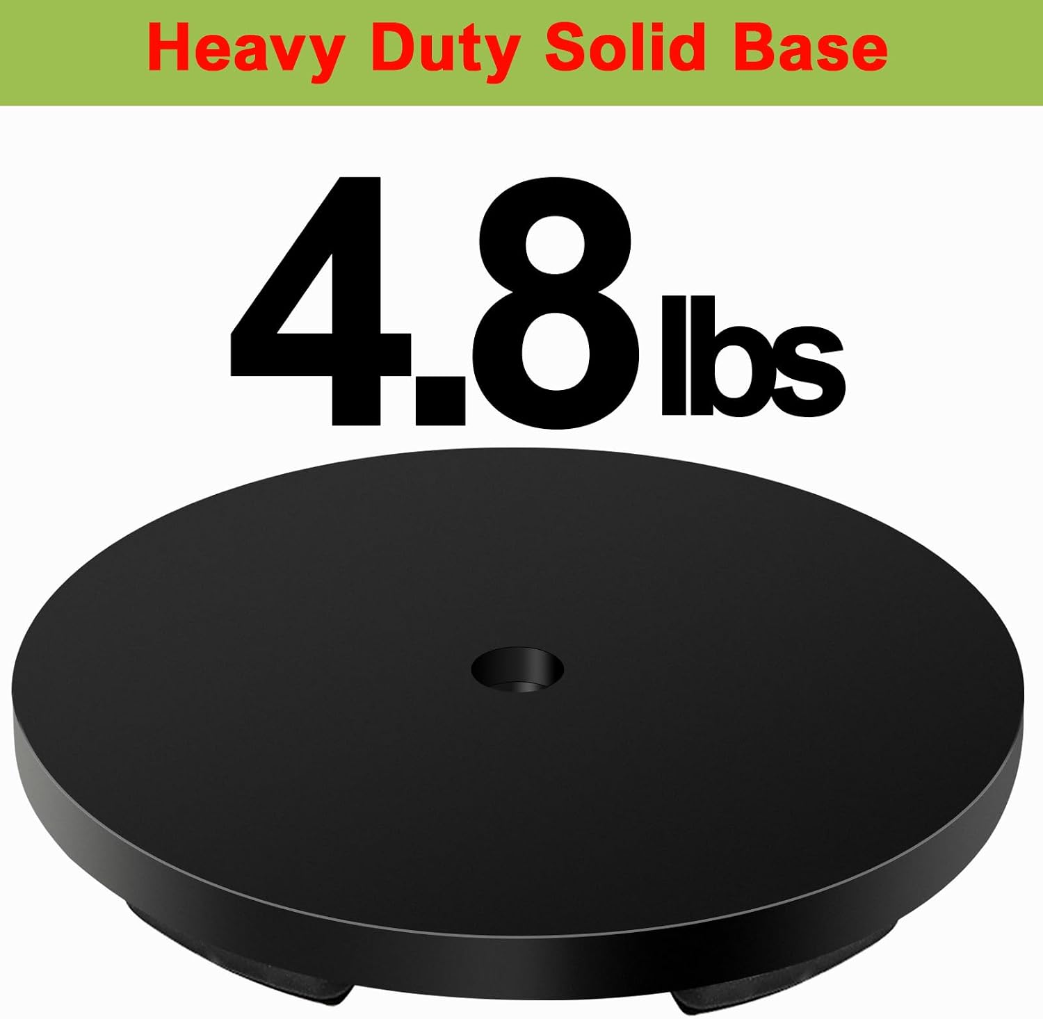 Heavy Duty Sign Stand - 5 Pack, Adjustable Pedestal Holder for 11 x 17 Signs, Horizontal/Vertical View, Indoor/Outdoor