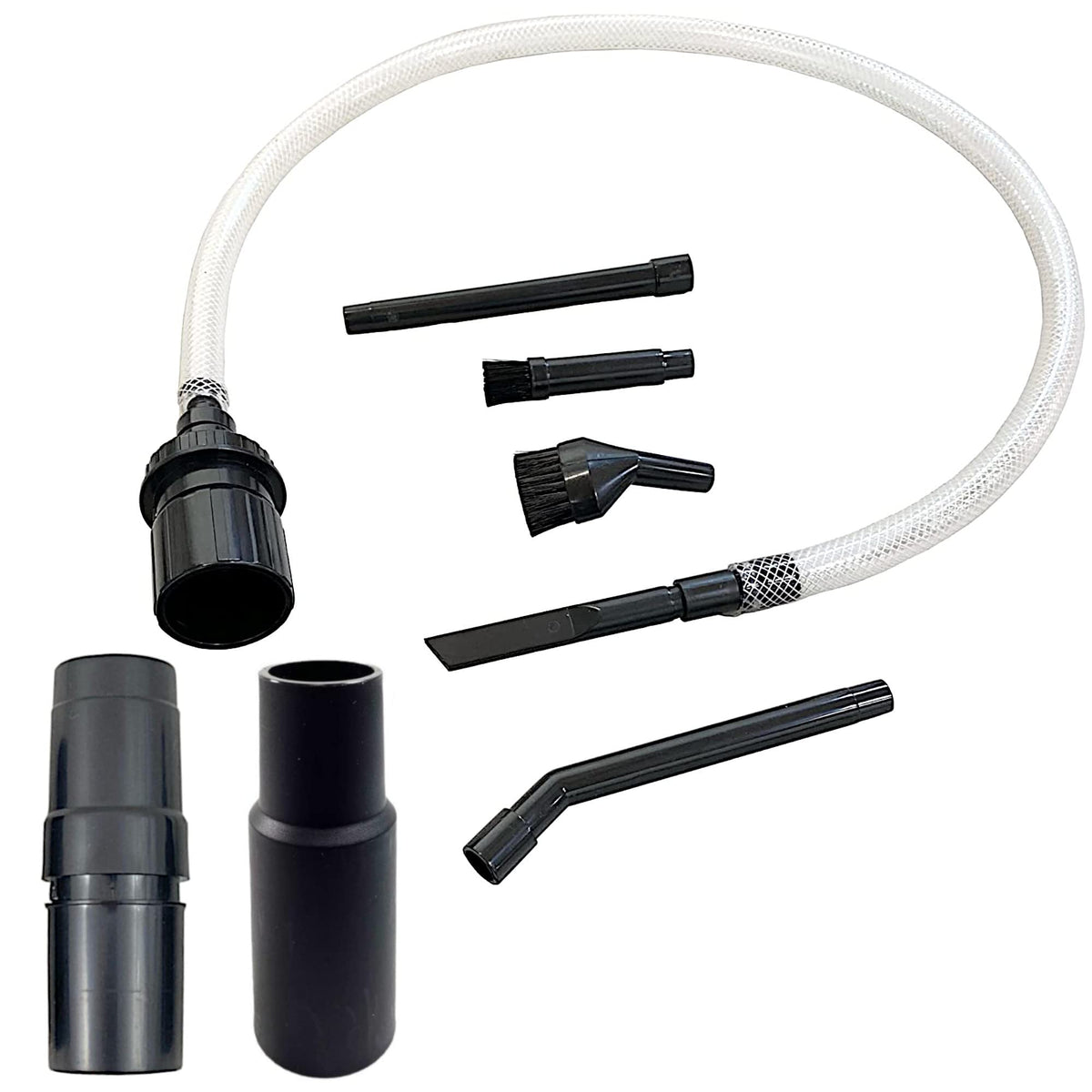 MaximalPower Mini/Micro Vacuum Attachment Tool Kit 8-PC Set for Bissell Miele Shark - Combo Packs (Combo C)