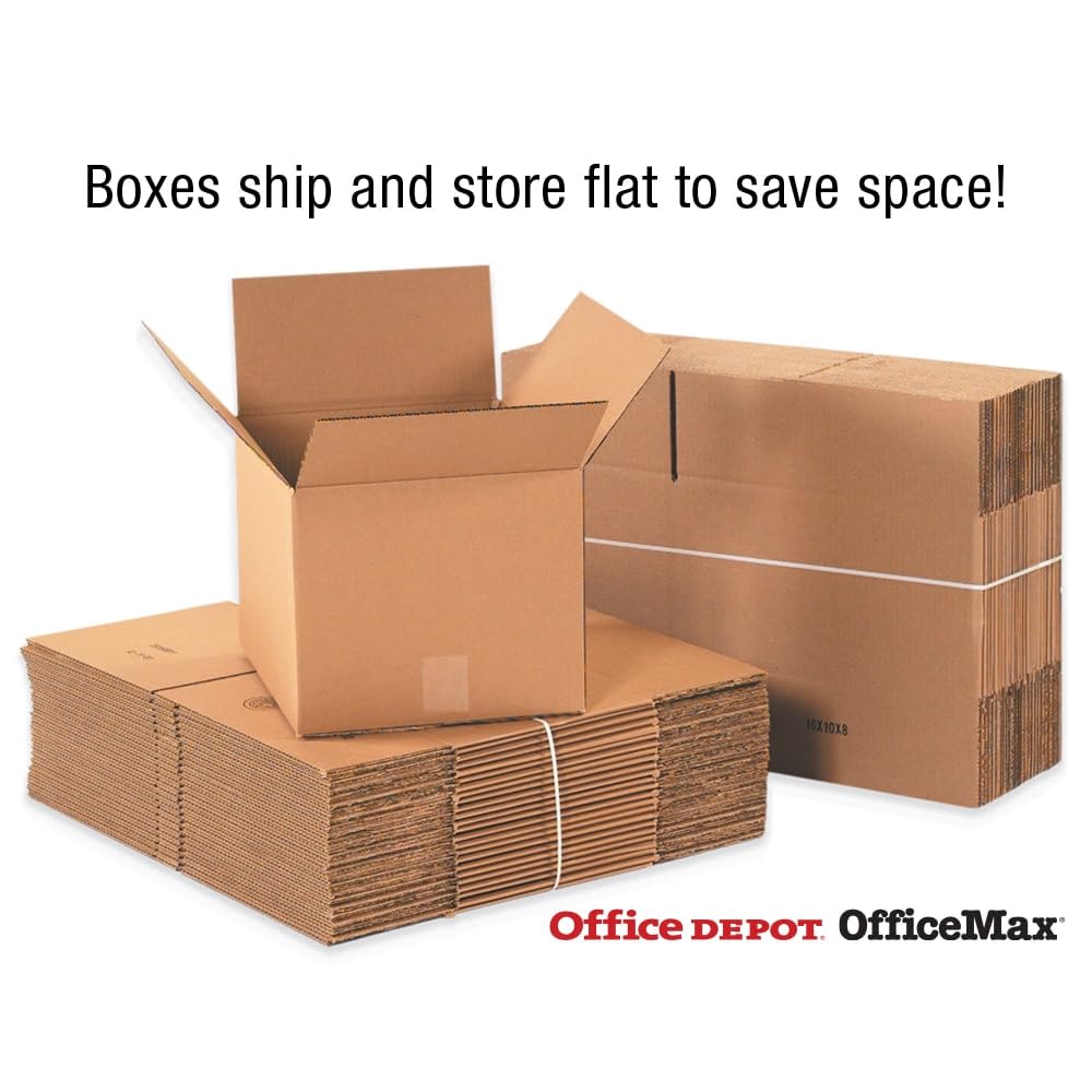 Small Shipping Boxes Holds 65lbs, 9x6x3 25-Pk for Shipping