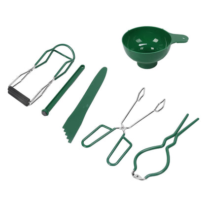 Canning Starter Kit, Canning Magnetic Lid Lifter 6 Pcs Canning Kit, Canning Jar Lifter Set, Stainless Steel Canning