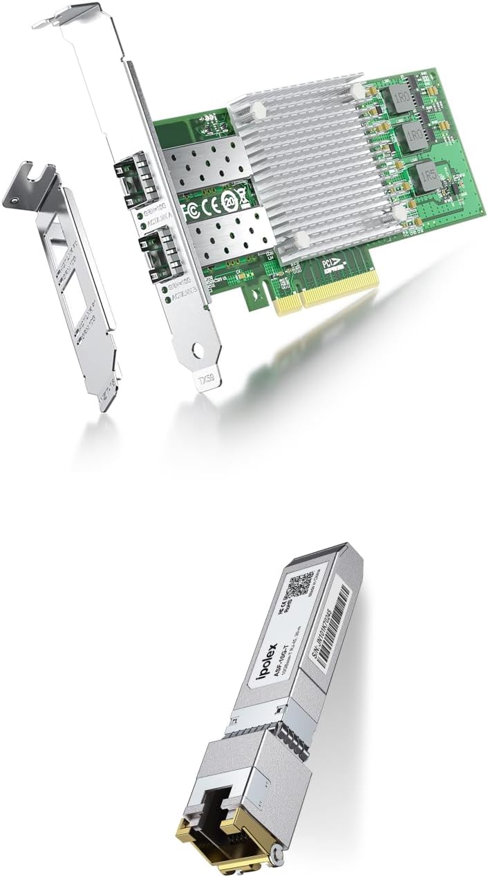 BCM-57810-2S + 10G-SFP-T
