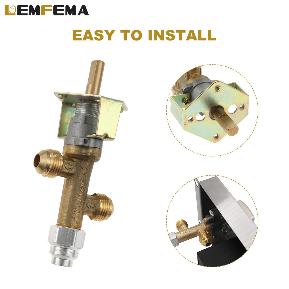Low Pressure LPG Propane Gas Fireplace Flame Failure Safety Control Valve