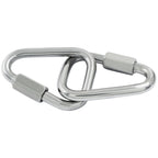 ISDVBUY M8 Triangle Quick Links, 2.9", Stainless Steel, 2 Pack