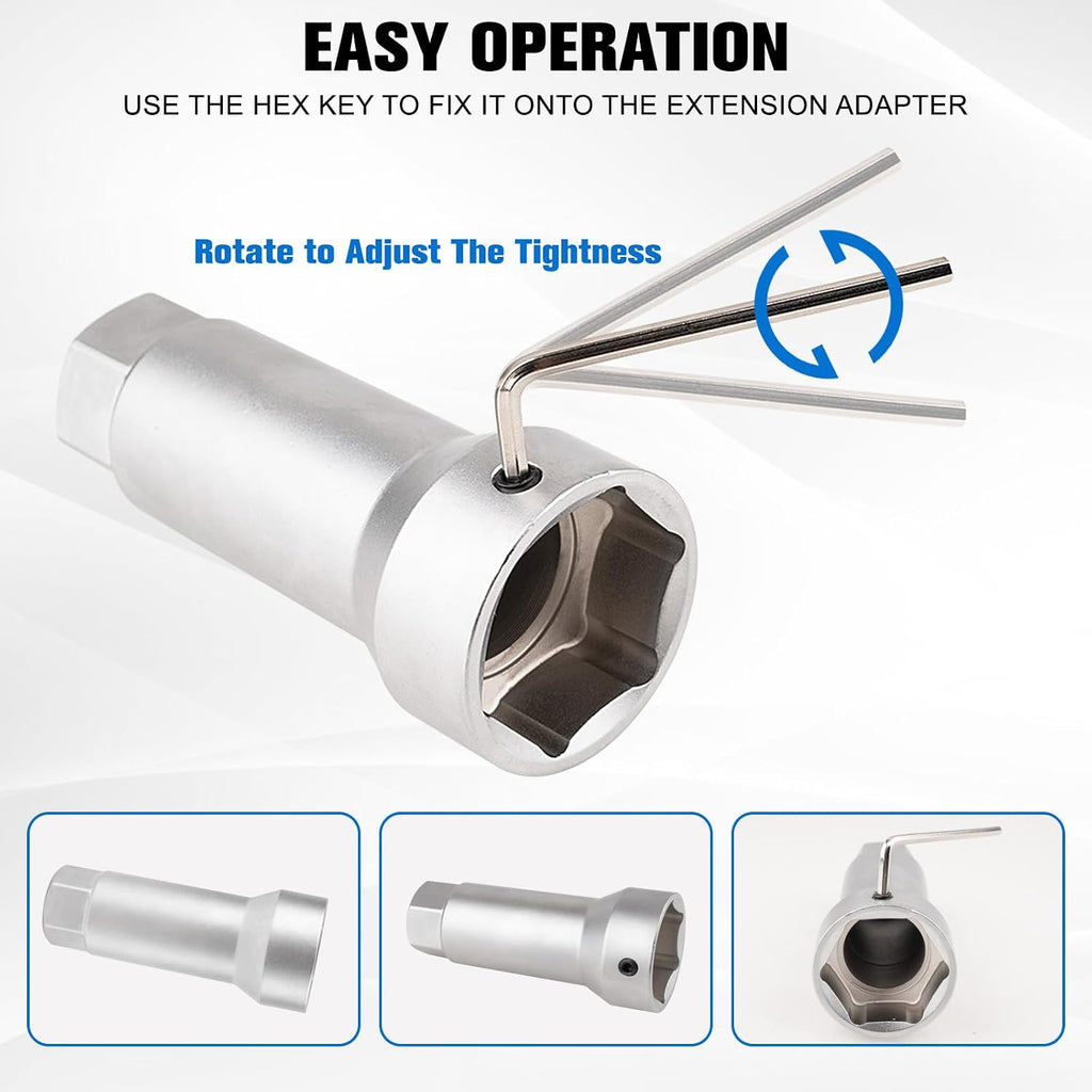 Marvelity 10-Piece Axle Spindle Thread Chaser Set