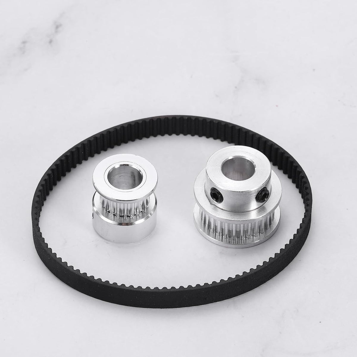 MECCANIXITY 5Pcs 130mm GT-2 Timing Belt 6mm Width 2mm Pitch Closed Loop