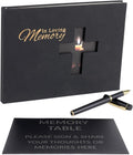 Funeral Guest Book for Memorial Service – in Loving Memory Guest Sign in Book, Celebration of Life Memorial Guest