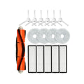 LICHIFIT 1 Main Brush + 6 Side Brushes + 5 Filters + 4 Wipes Replacement Parts for Dreame Bot L10s Sweeper Accessories Set