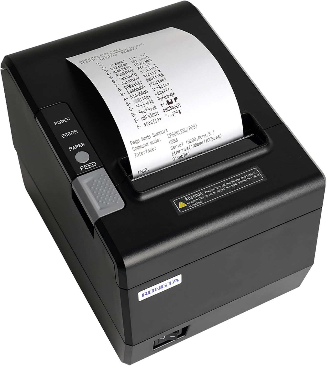 Kitchen Restaurant POS Printer RP850P, 80mm Thermal Receipts Printer with Auto Cutter, USB Serial Ethernet for