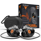 Percussive Moldable Ear Plugs, 33dB NRR Shooting Ear Protection