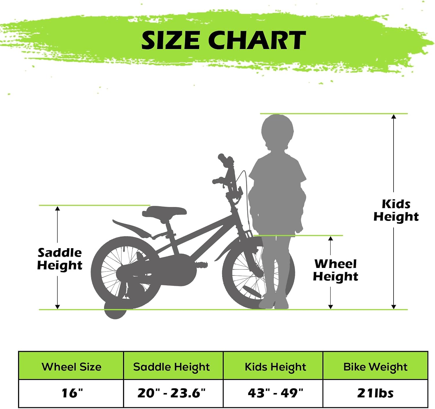 Kids Bikes 16 20 Inch Boy Bike for Kids BMX Style Bicycle for Boys Girls Ages 4-12 Years Old with Adjustable Seat