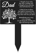 Dad Memorial Stake, Grave Decorations for Cemetery
