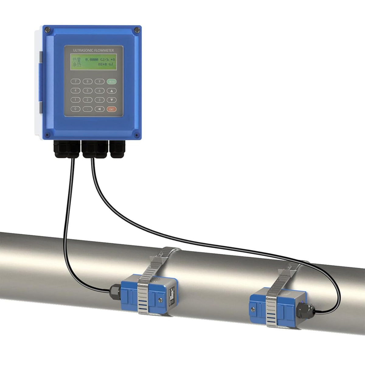 Ultrasonic Flow Meter Digital for Water Supply