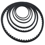 Uenhoy 6 Pcs 2GT-6 3D Printer Timing Belt 6mm Closed Loop 110-610mm Set