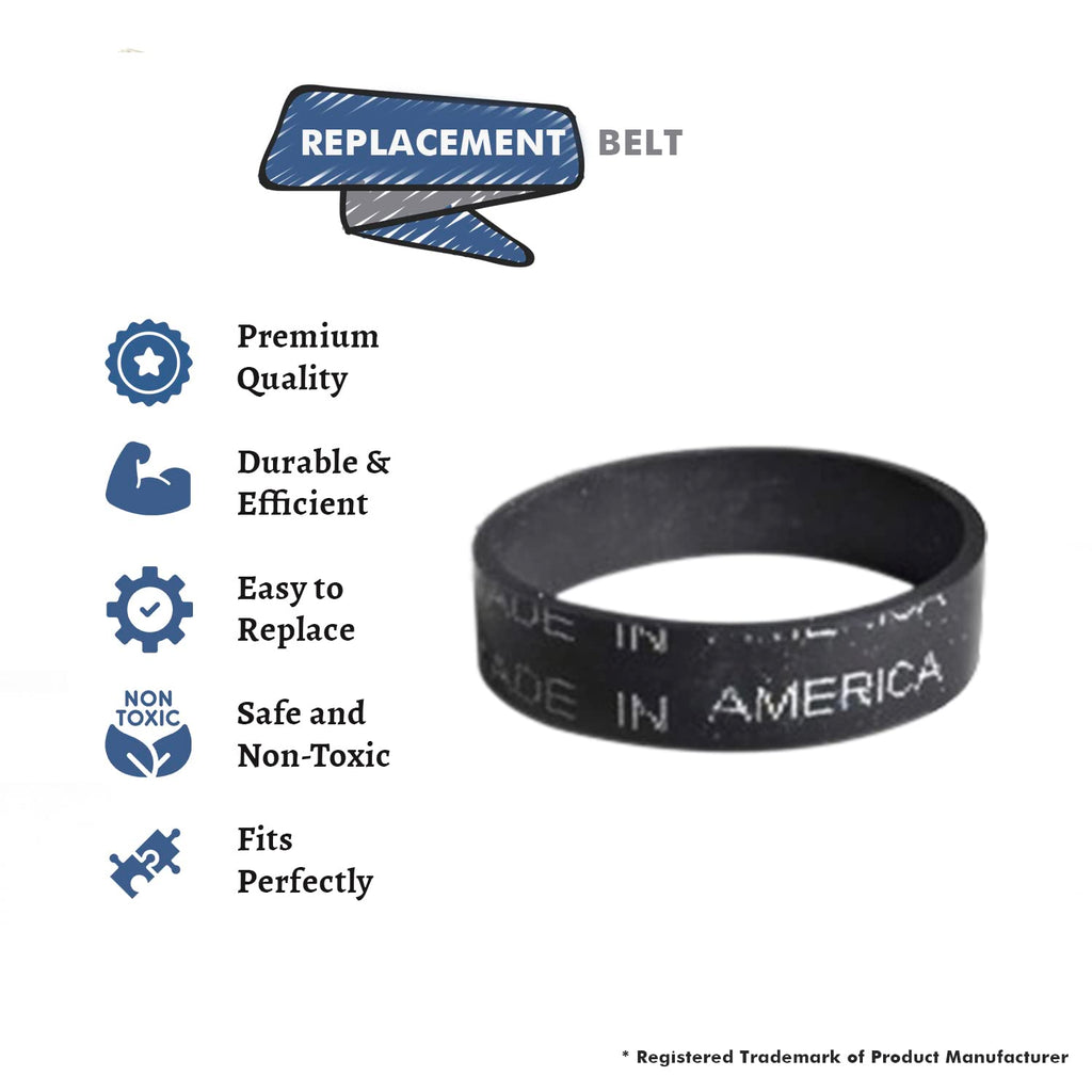 Replacement Part For Dirt Devil (4) Hand Vacuum Model 103 Belt 4-Pack # compare to part 17397