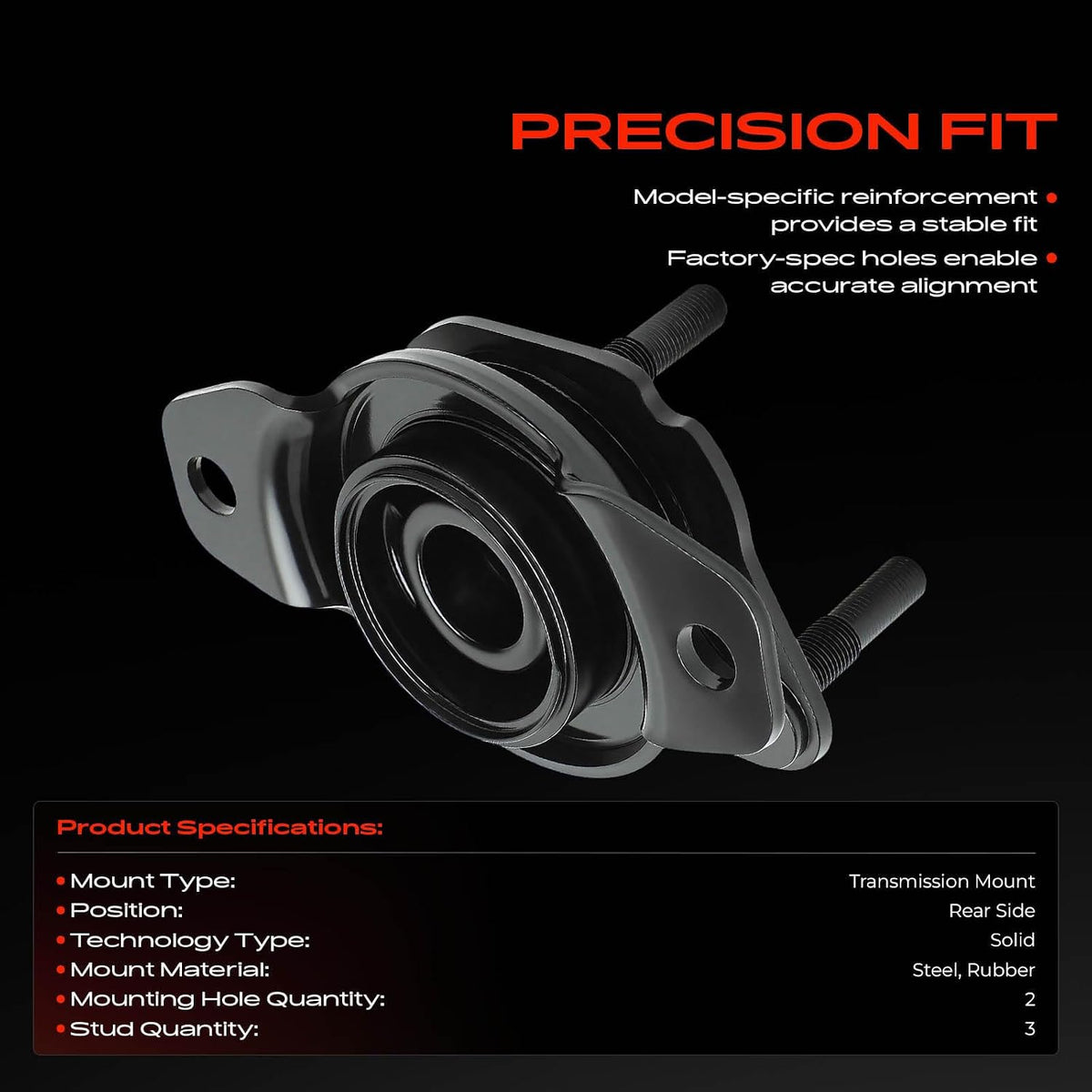 A-Premium Rear Transmission Mount Compatible with Nissan, Infiniti