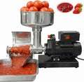 Electric Stainless Steel Jam Maker – Commercial Food Strainer & Sauce Maker with Adjustable Trough, Quiet Operation –