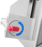 450W Electric Pizza Dough Roller Sheeter, Commercial Dough Press with Foot Switch for 3-18 Inch Pizzas, Electric
