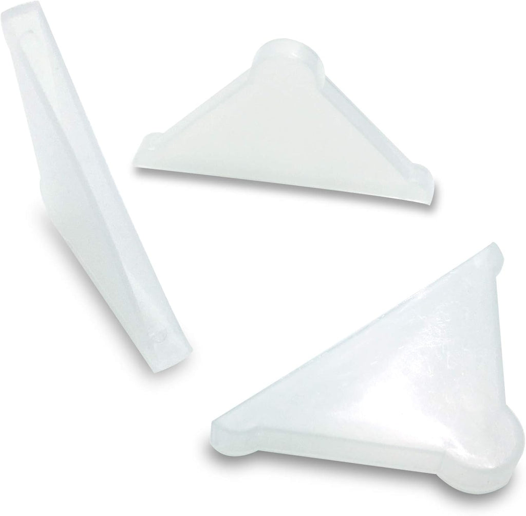 Triple Corner Protectors for Mirror/Glass/Metal Sheets Pack of 50PCS