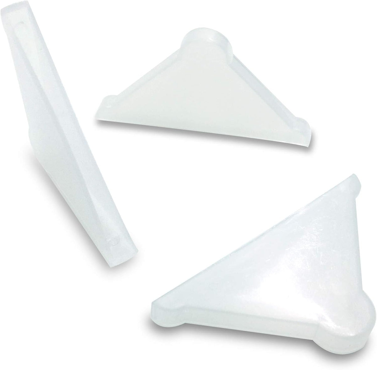Triple Corner Protectors for Mirror/Glass/Metal Sheets Pack of 50PCS