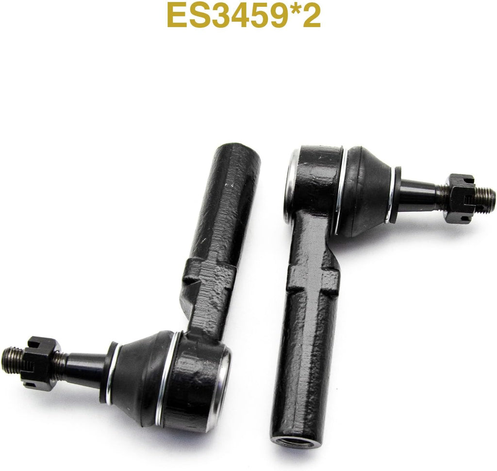 2PCS ES3459 Front Outer Tie Rod Ends Fits for Buick Century 1997-2005