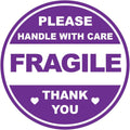 2 inch 300 PCS Fragile Handle with Care Stickers for Shipping