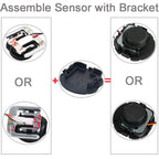 Weight Sensor 50kg Load Cell Half Bridge w/Holder + HX711 Module