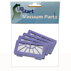 4x Filter for Neato XV-21 Pet & Allergy Automatic Vacuum Cleaner