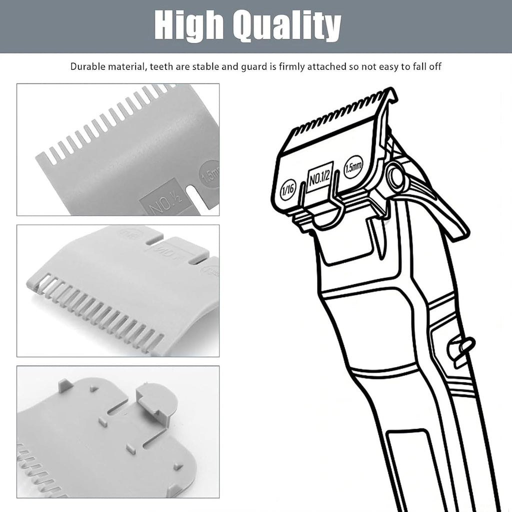 Guard Replacement 1/16" for Wahl Clipper Guards Set Hair Clipper & Trimmer | Clipper Guide Comb #1/2-1/16" (1.5mm)